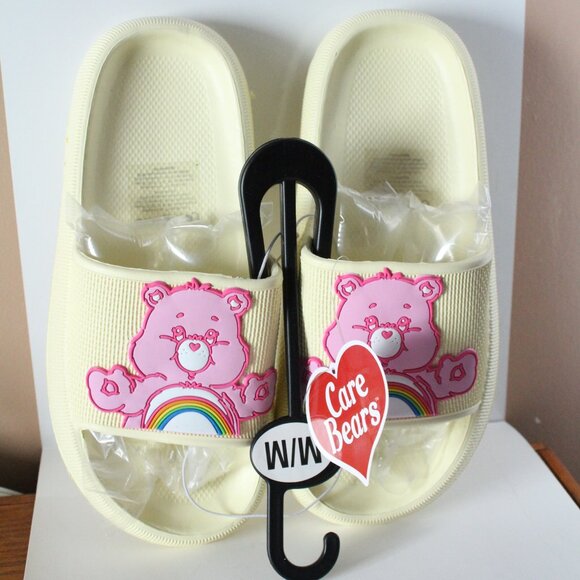 Care Bears Size Med (6-8) Womens Slides - Picture 1 of 2